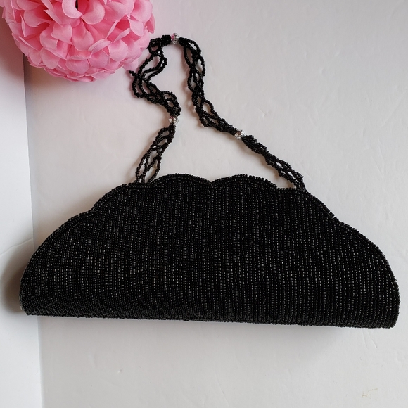 Vintage Looking EUC Structured Evening Bag - Picture 4 of 5